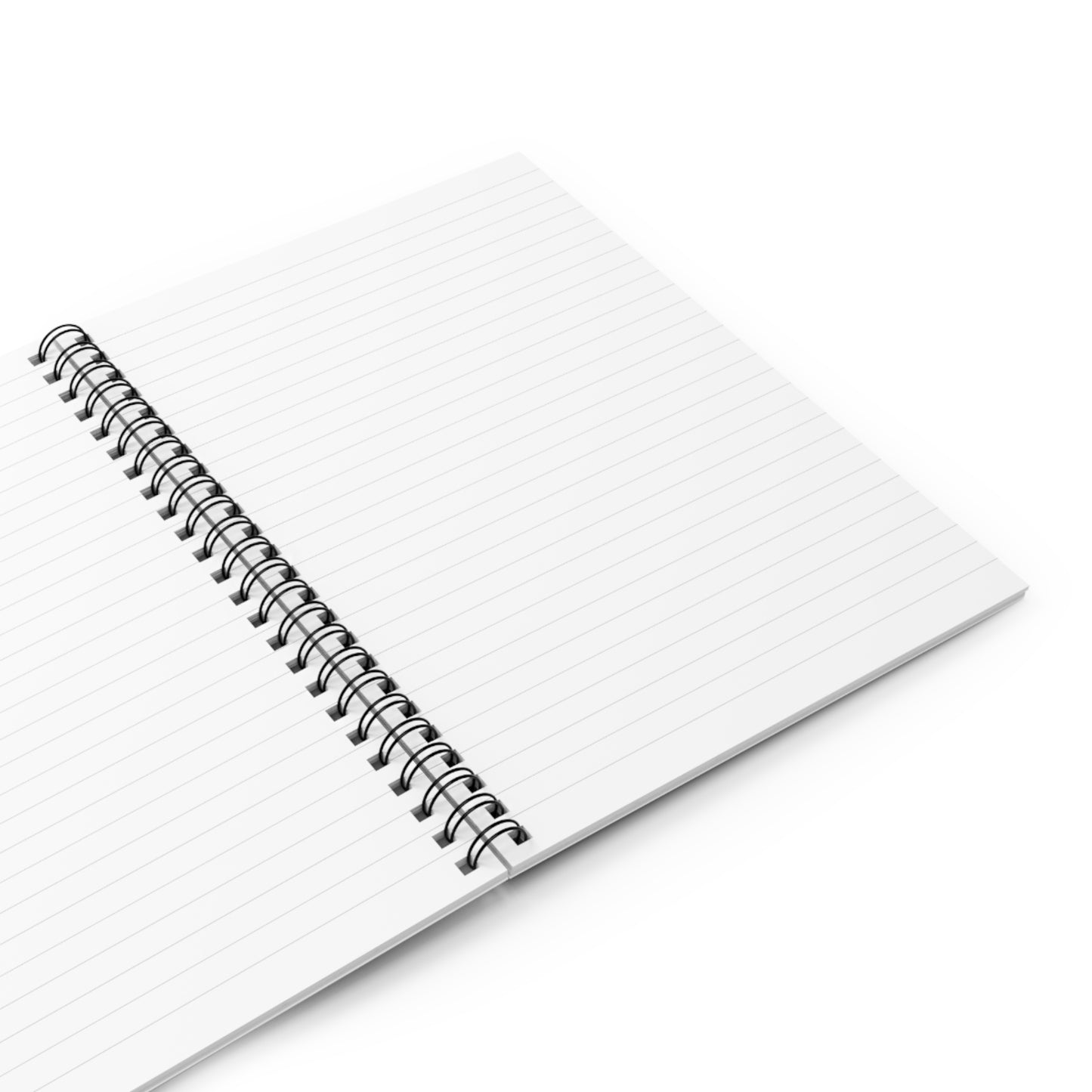 Crystal Moon Spiral Notebook — Pastel Witchy Journal for Notes & Gratitude